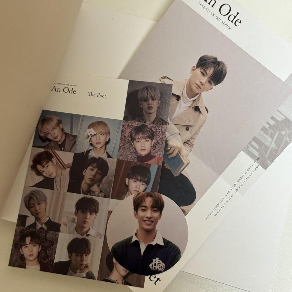 [USED] SEVENTEENAn Ode Seungkwan Autographed