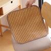 4 Piece Breathable Summer Chair Pad Non-slip Seat Cover Rattan Cooling Seat Cushion  Office