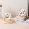 Creative Folding Beach Chair Phone Holder - Cute, Small Furniture and Photo Prop Ornament