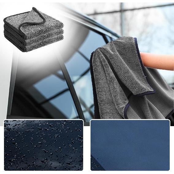 Shiny Wipes Shower Cleaning Cloths, 3pcs Shiny Bath Drying Towel, Super Absorbent Microfiber Bath Towels, Fast Drying Shower Towels, Microfiber