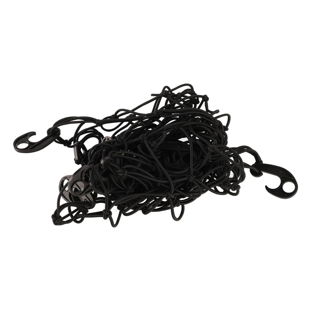 Bagagenät 47 X 35in Latexnät Bagagefäste Bungee Cord Lastnät för Motorcykel Fordon Tak