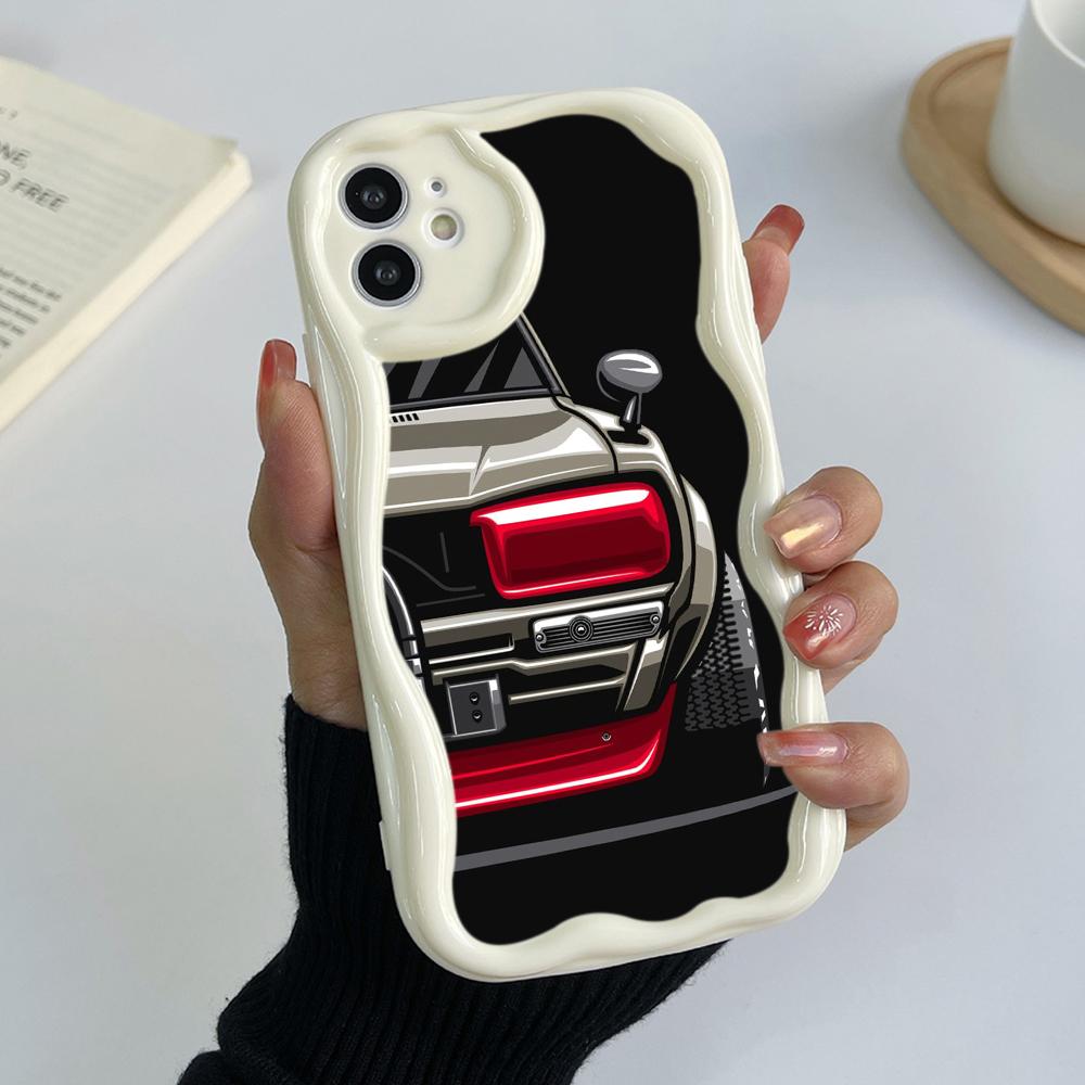 Ae78 Fashion Car Pattern Design Art Ochronne etui na telefony do Xiaomi Poco X5 F6 Redmi Note 13 12 11 Pro 13C 12C A3 Huawei Honor Wave TPU Tylna obudowa