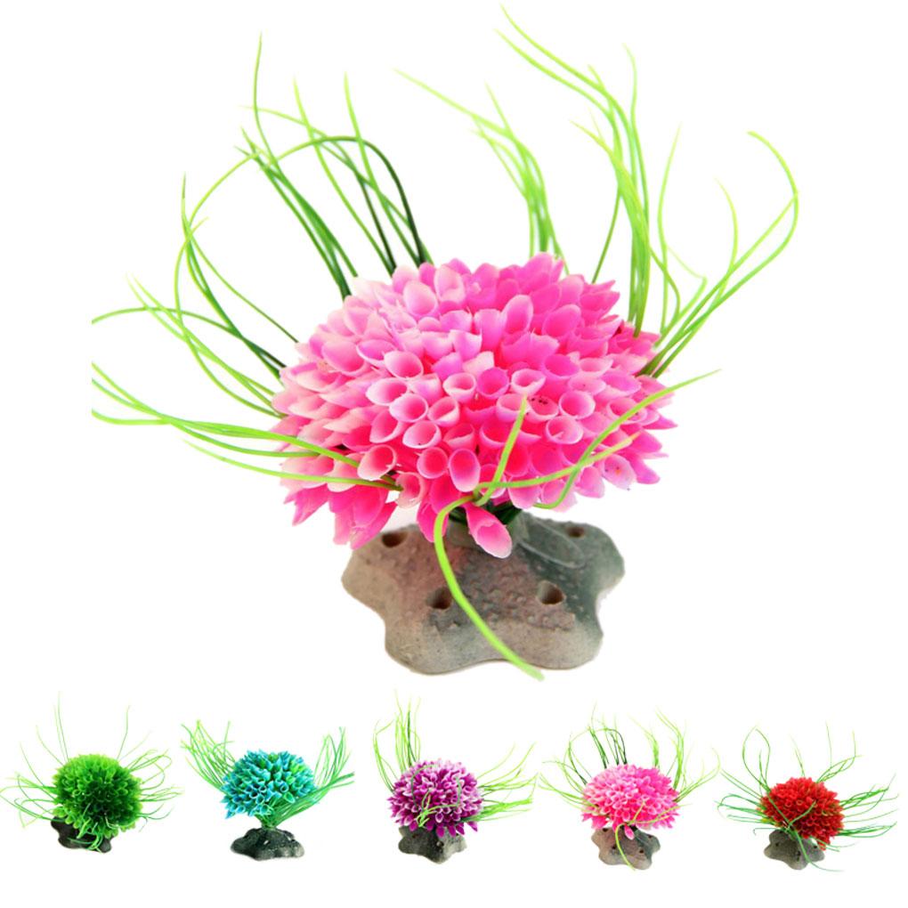 Artificial Aquatic Plant Aquarium Fish Tank Decoration Ornament Decor
