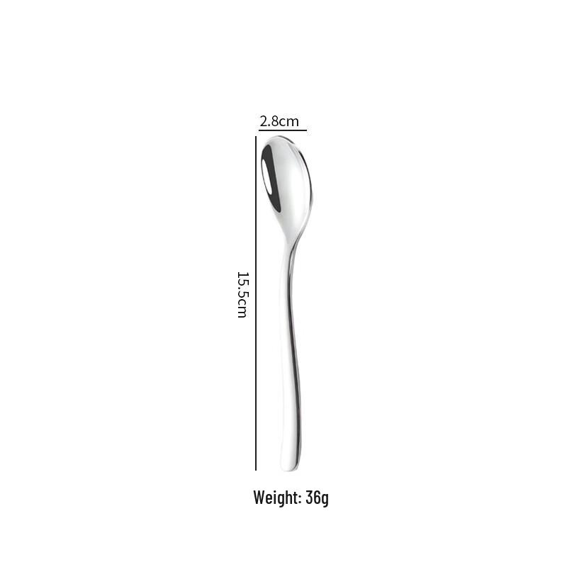 Abay 7-Piece Stainless Steel Tea Spoon Set