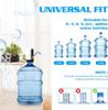 LMETJMA 5 Gallon Water Bottle Dispenser USB Charging Water Bottle Pump Portable Water Dispenser Pump for Camping BBQ Grill JT239