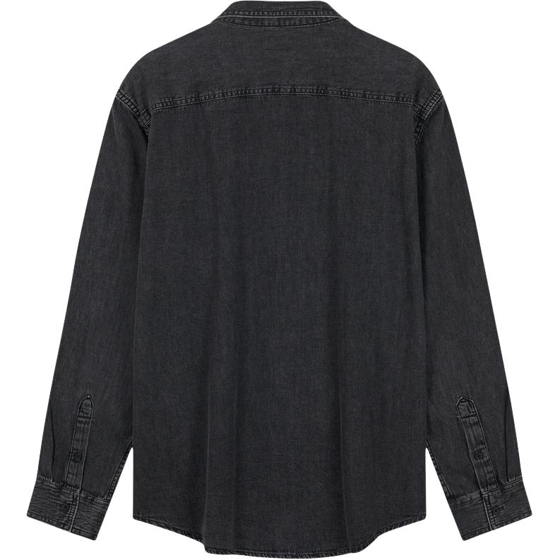 Calvin Klein American Vintage Classic Label Cotton Long Sleeve Shirt Men Shirts 40BM733