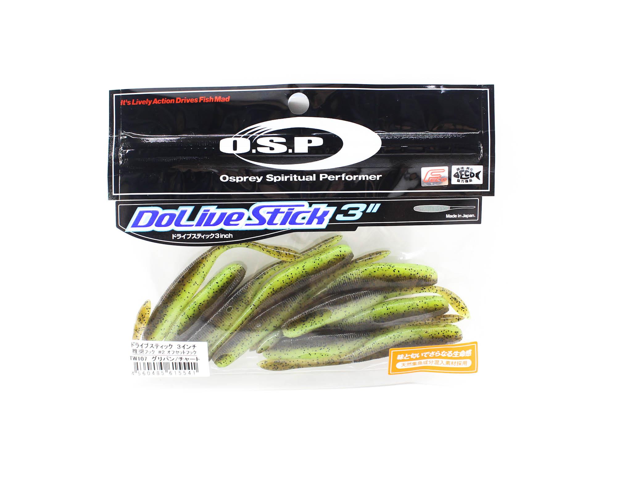 

Мягкая приманка OSP Dolive Stick 3 дюйма TW-107 (5541)