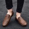Loafers New Men's Comfortable Driving Shoes Gentleman Flats Business Shoes Fashionable and Comfortable Antiskid Office Outdoor