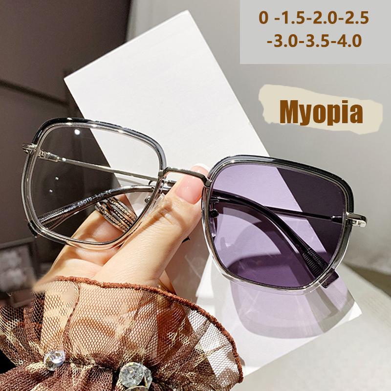 Anti-blue Light Korean Ultra-light Slimming Couple's Prescription Sunglasses For Myopia 26