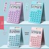 Candy Color 8-Digit Solar Calculator - Portable Student Edition with Large Screen, Creative Gift