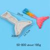 Mermaid Tail Silicone Resin Mold DIY Ocean Mermaid Shell Conch Fondant Chocolate Cupcake Gumpaste Baking Cake Decorating Tools