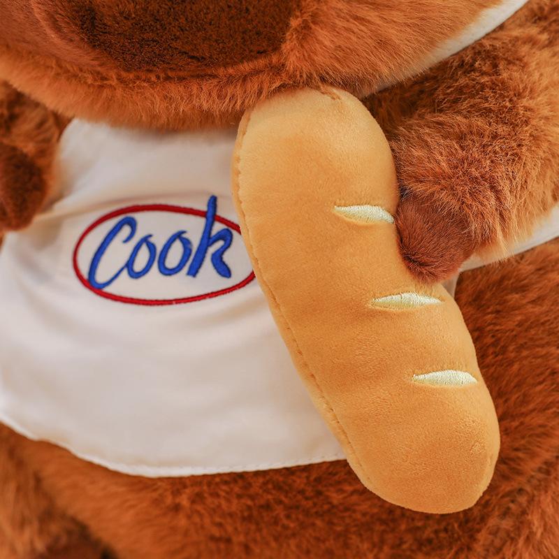 New Kapibara Plush Doll Capybara Throw Pillow Chef Capybara Party Pendant Doll Cute Gift