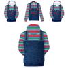 Farbenfroh gestaltete Sweatshirt-Hoodies mit 3D-Druck von Good Guys Chucky für Damen und Herren
