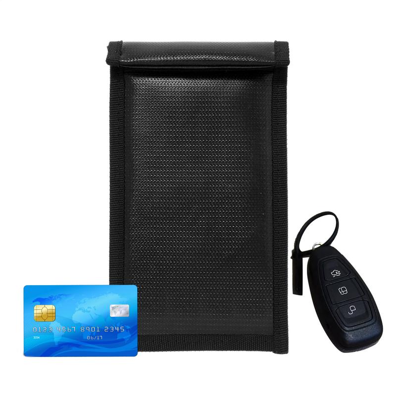 Multifunctional Car Key Shielding Bag Faraday Bag RFID Signal Blocking Shielding Pouch Anti-Radiation Shielding Case