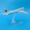 Lustiges A330-Flugzeugmodell aus Druckguss, 16 cm, mit Basis, Bildungs-Kinderspielzeug