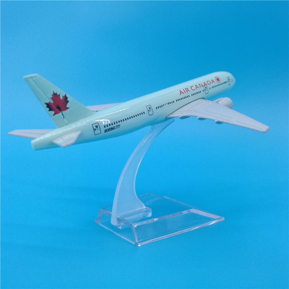 Lustiges A330-Flugzeugmodell aus Druckguss, 16 cm, mit Basis, Bildungs-Kinderspielzeug
