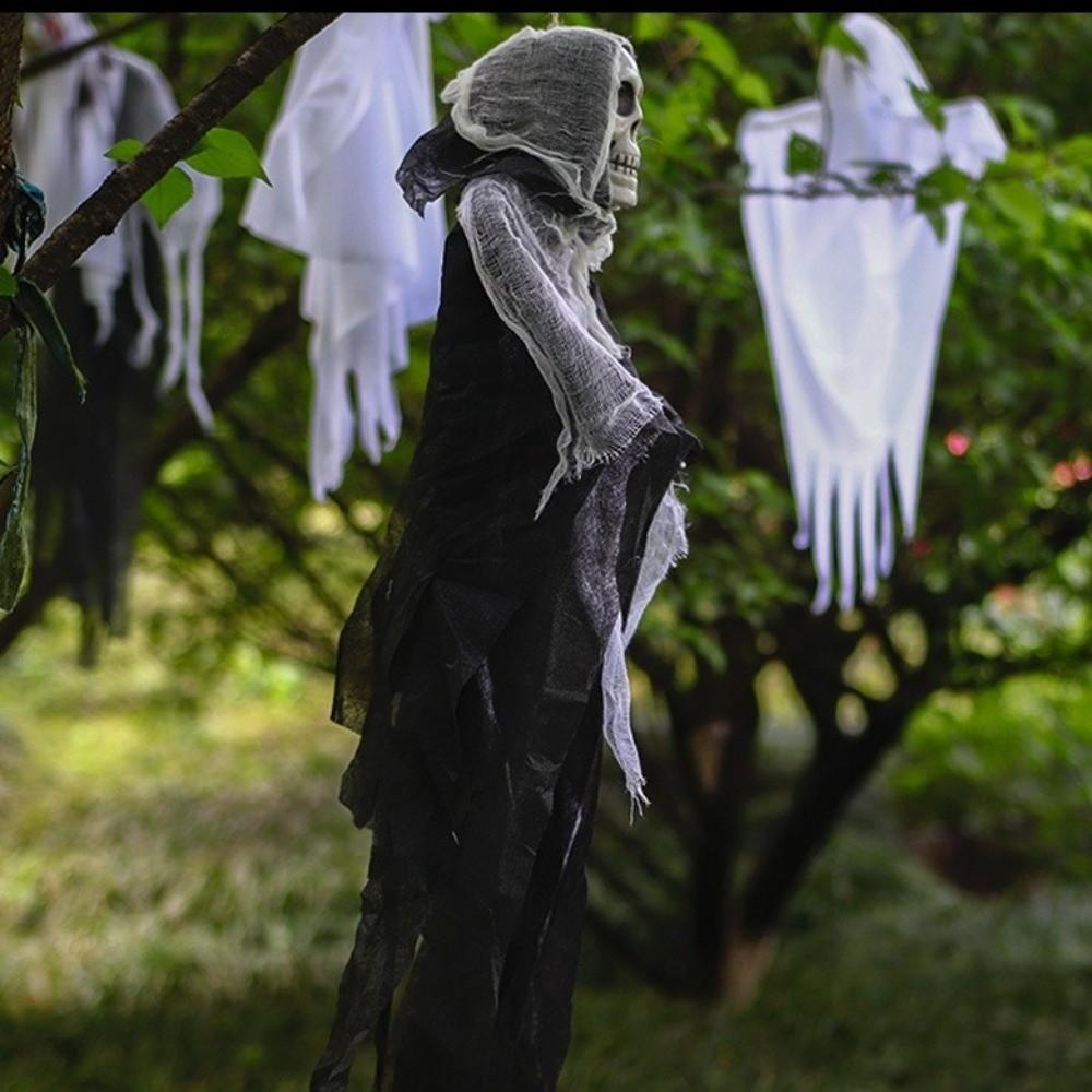 Fashion Hanging Halloween Skull Decorations Party Horror Haunted House Props Outdoor Scary Pendant Halloween Party