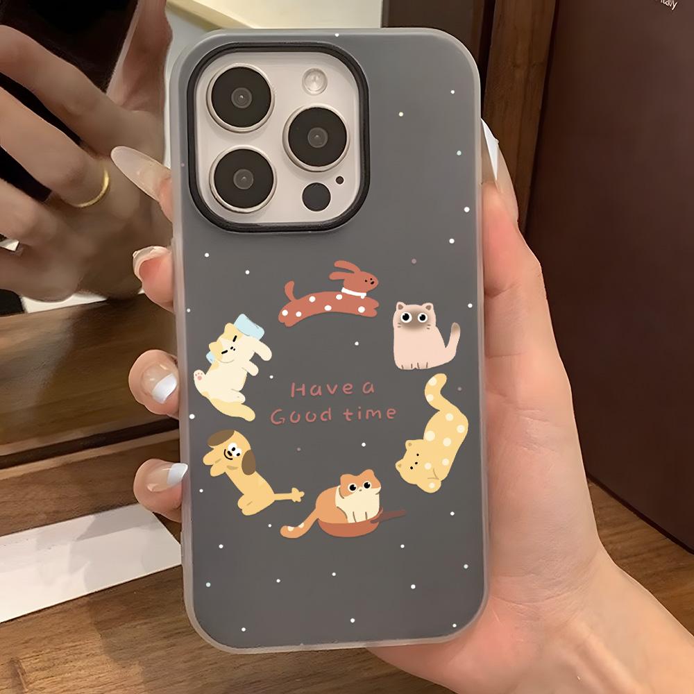 Painted Phone Case for iPhone 15 11 13 14 for 15 16 Pro Max 12 13 16 Pro Cute Fasion Funny Lanyard Phone Case Latest Top Selling Recommendations