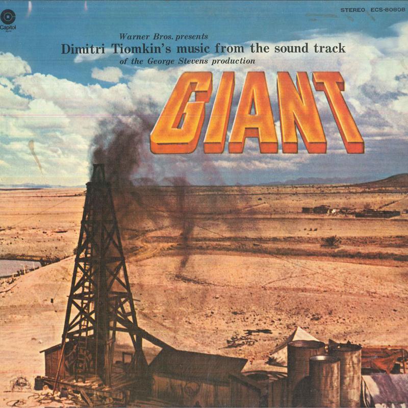 

LP Record OST DIMITRI TIOMKIN Giants ECS80808PROMO CAPITOL Japan Soundtracks Musicals Used