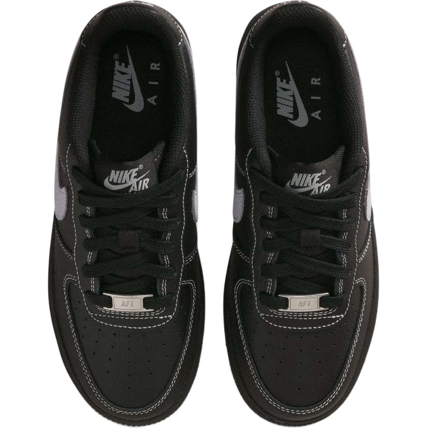 Nike Air Force 1 Synthetic Leather Comfortable Versatile Support Low-Top Kids Sneakers Kids sneakers Black IR0270-001