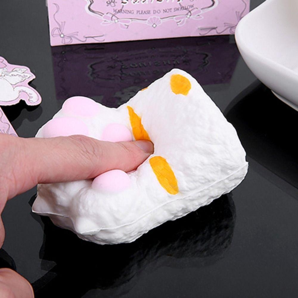 Silikon Katzenpfote Fidget Spielzeug Weiche Katzenpfote Quetschspielzeug Neuheit Katzenpfote Quetschspielzeug Kinder