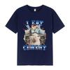 I Eat Cement Funny Cat Meme Graphic Tshirt Mens Womens Fashion Vintage Short Sleeve Tshirts Casual Cotton Oversized T Shirts