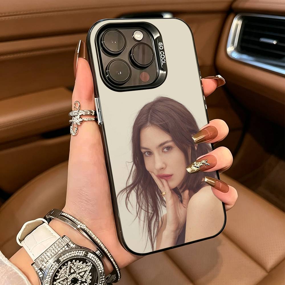 Pop singer-Gracie-A- Abrams Phone Case For IPhone17 16 11 12 13 14 15 16 Pro Max Plus Cover Colored Silver Funda Bumber