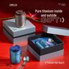 SIMELO Pure Titanium Insulated Portable Mug