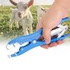 Farm Animal Pig Cattle Sheep Tail Docking Clamp Bloodless Castration Pliers Tail Docking Device