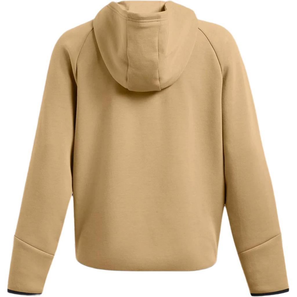 Under Armour Unstoppable Fashion Sports Comfortable Hooded Jacket Women Jackets Camel-Brown 1379842-263