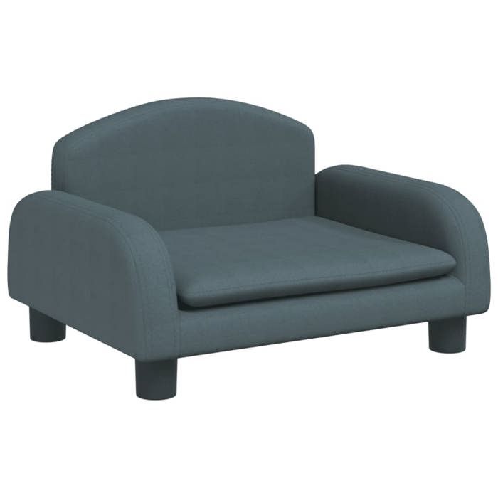 VidaXL Canapé pour enfants gris foncé 50x40x30 cm tissu, mini canapé, mini canapé-chaise, mini canapé pour enfants, canapé 3196370