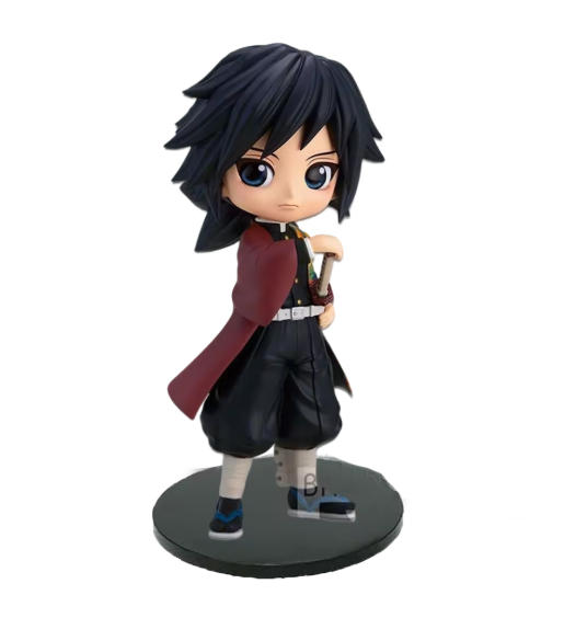 Anime 15Cm Demon Slayer Figure Nezuko Tanjirou Zenitsu Inosuke Kyoujurou Giyuu Kawaii Qposket Pvc Model Toys Children Gift
