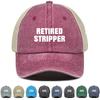 ODCHODÍCÍ STRIKER Potisk Snapback Baseballová Čepice Nastavitelná Opotřebovaná Sportovní Jednoduchá Čepice s Plochým Kšiltem Pro Unisex Street Turistiku Cyklistiku
