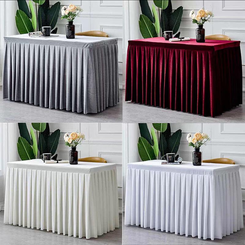 Hanton Conference Plain Tablecloth and Skirt
