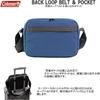 Etsumi & Coleman Camera Bag, Coleman Mini Shoulder Bag 3.6L [Back Pocket & 2 Dividers] Shadow Blue VCO-8797