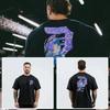 2024 Gym Fitness T-shirt Loose Oversized Cotton Men Short Sleeves Bodybuilding Sports Tees Summer Training Workout Jogging Tops