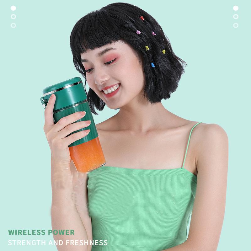 300ML sokowirówka elektryczna przenośny blender do smoothie USB akumulatorowa maszyna do mieszania owoców Mini sokowirówka Blender Cup