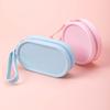 Korean Style Silicone Coin Purse Zipper Make Up Pouch Bag Pouch for Make Up Kit  Man