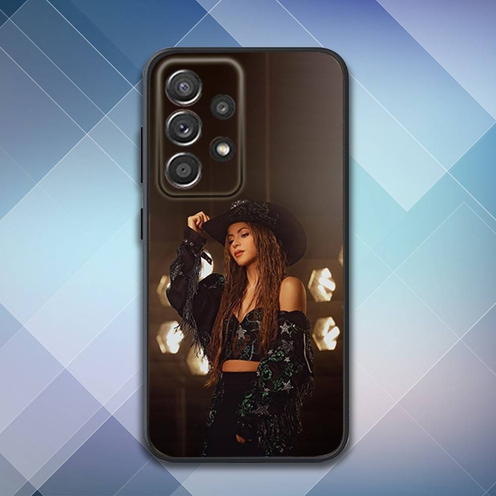 

S-Shakira TQG Singer Phone Case For Samsung S25,S24,S21,S22,S23,S30,Ultra,S20,Plus,Fe,Lite,Note,10,9,5G Black Cover Samsung S24