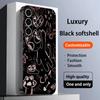 Cat universe cute fashion design ins Phone Case For Samsung Galaxy S25 S24 S23 S22 S21 S20 Plus Ultra Note20 Soft Black