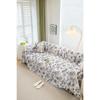 Ice Silk Flower Sofa Cover Blanket Non-slip Sofa Towel Living Room Furniture Decor Tapestry Couch Cover Universal Sofa Towel