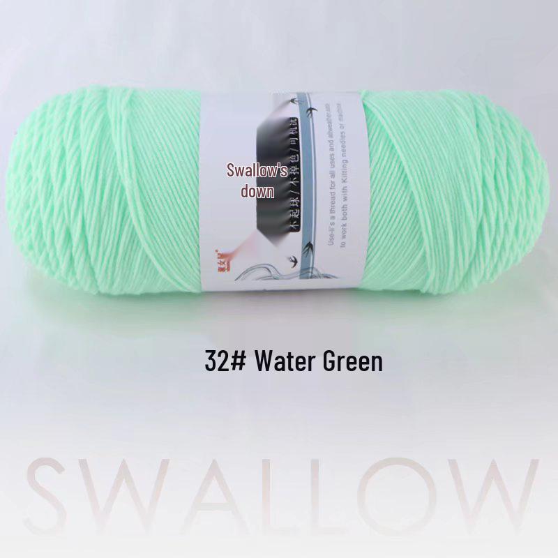 Large Skein 5-Ply Milk Cotton Yarn: Luxurious Plush for Doll Making & Seat Cushions, Available in 80 Colors