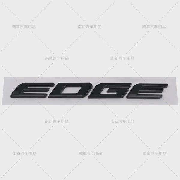 3D Metall ABS Autoaufkleber Kante Schriftzug Motorhaubenschild Emblem Plakette Autokarosserie Kotflügel Heckklappe Modifikationszubehör Für Edge