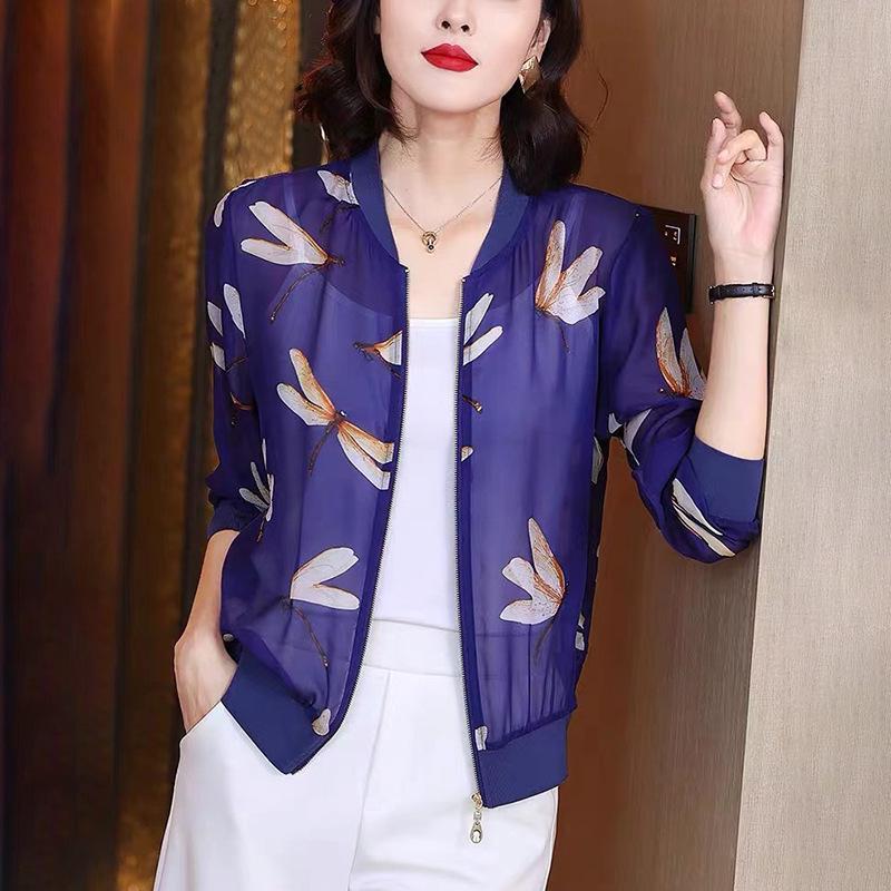 

Versatile Retro Chiffon Jacket: Stylish Loose-Fit for All Seasons 4XL