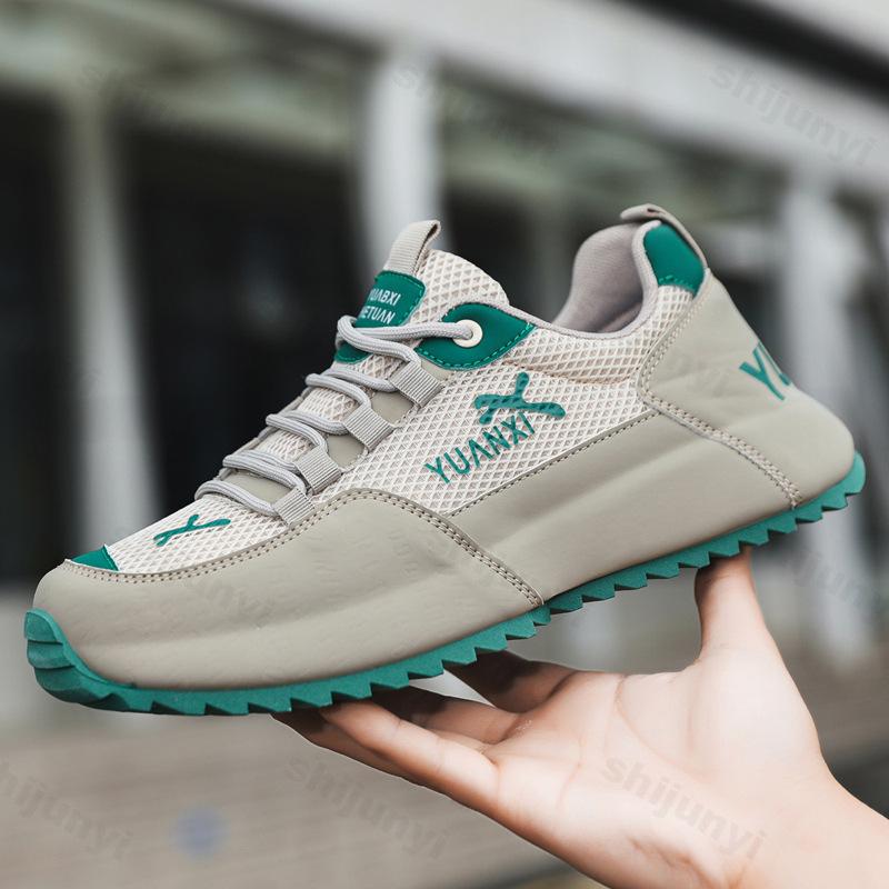 Fashion Autumn Men's Casual Sports Shoes 2025 Breathable Non Slip Internal Height Outdoor Fashion Sneakers Platform Zapatos Para Hombre