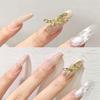 1 Bag Nail Decor Various Shape Non-Fading AB Coating Alloy Aurora Nail Art