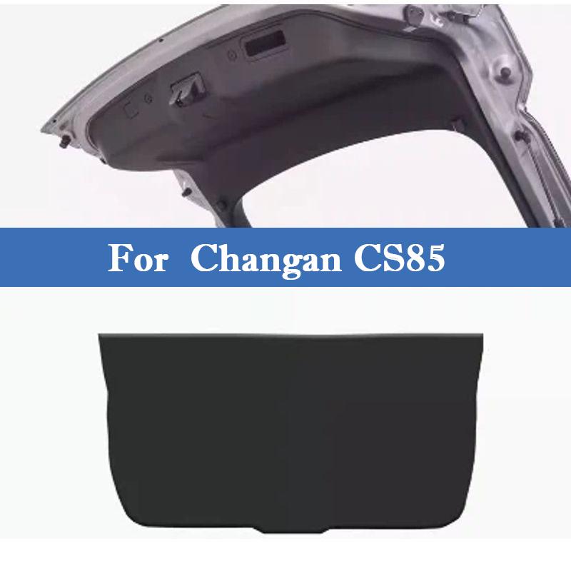For Changan CS85 Car Trunk Door Anti Kick Pad Tailgate Anti-Scratch Protective Sticker Mat Cargo Liner Interior Accessories