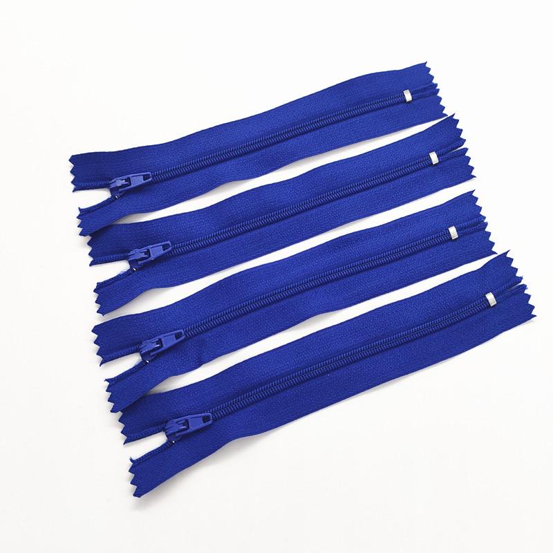 10Pcs  3# 7.5Cm-60Cm (3-24 Inches) Closed Nylon Coil Zipper  Suitable For Clothes 20 Colors Zippers For Sewing
