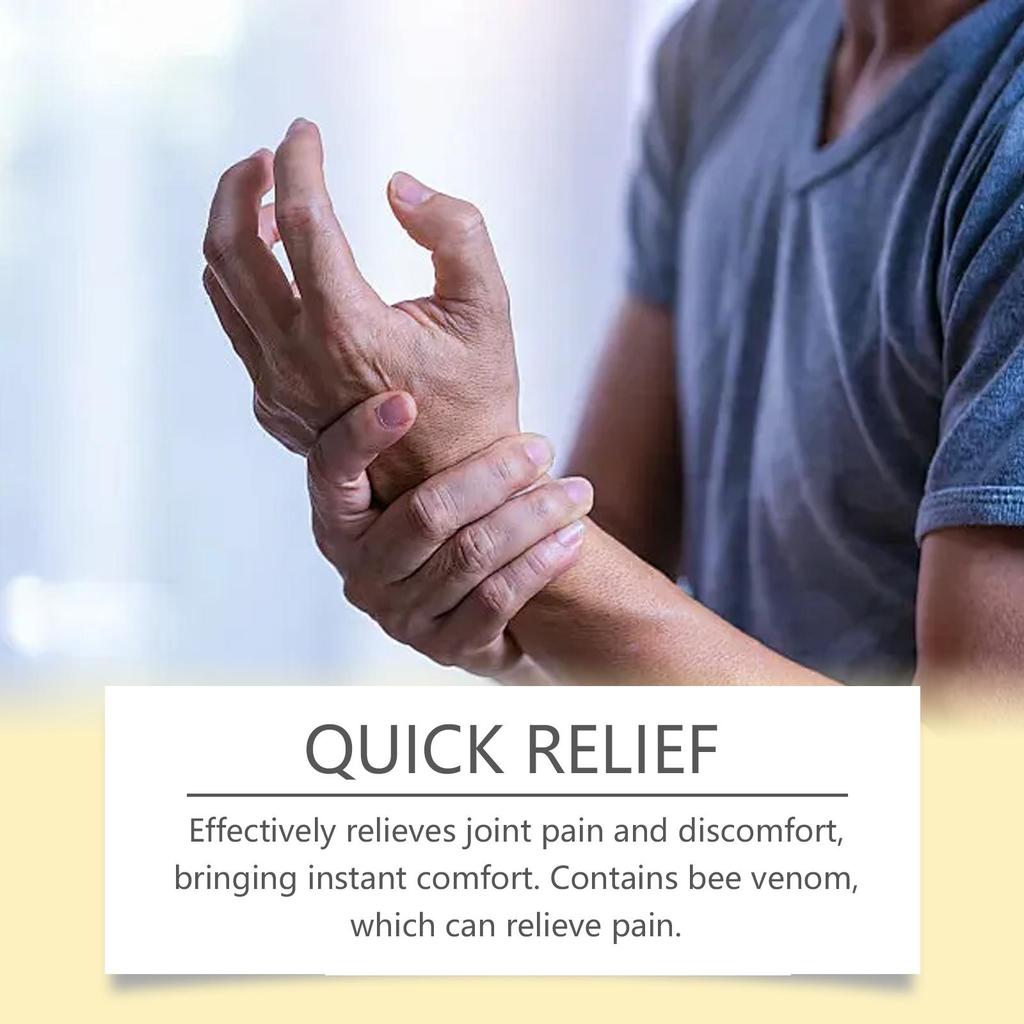 100g Bee Venom Joint Care Cream Relieve Back Wrist Knee Joint Discomfort Daily Massage Care Cream