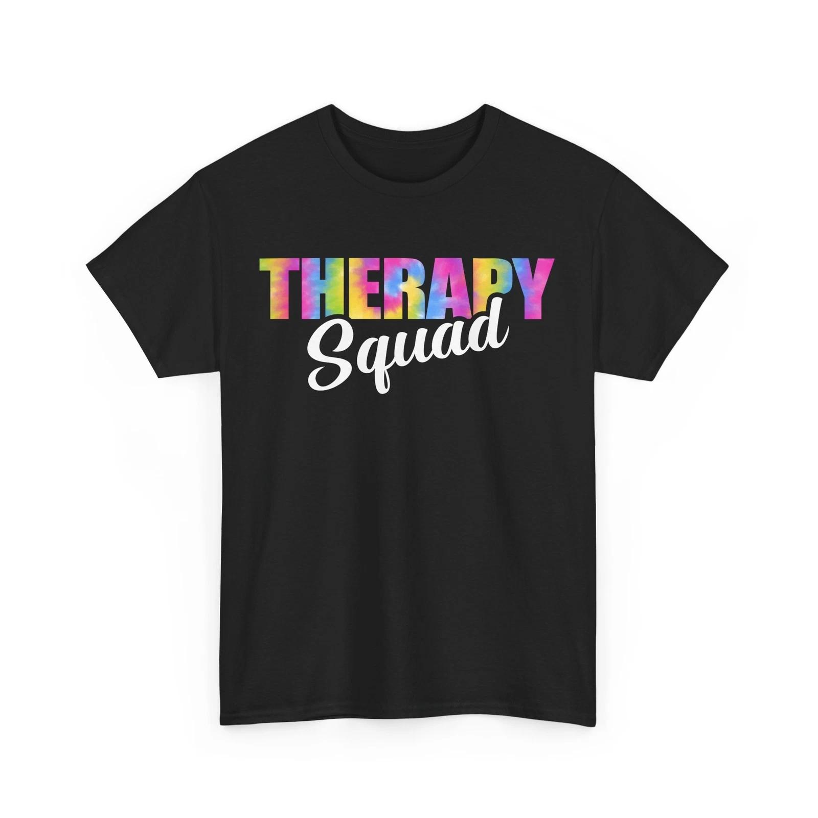 Physical Therapy Shirt, Therapy Squad Physical Therapist Women Men T-shirt S